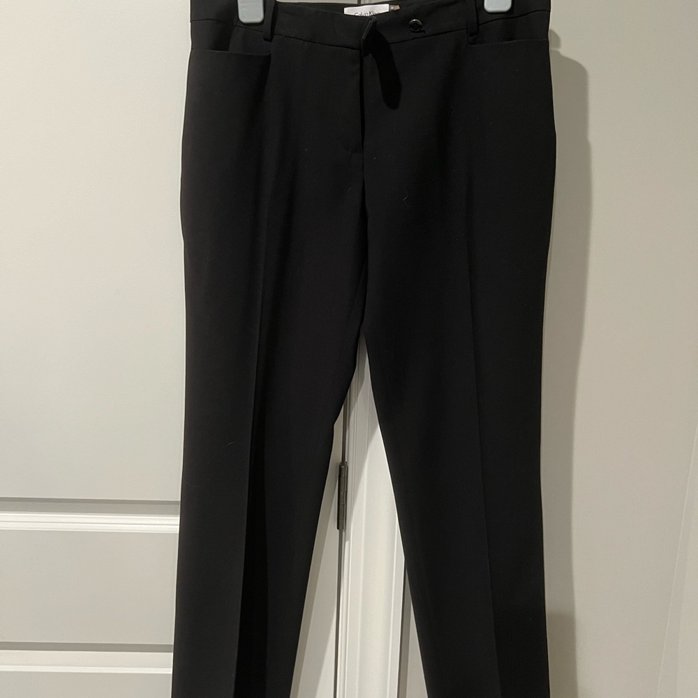 Calvin Klein Black Dress Pants. Size 6.